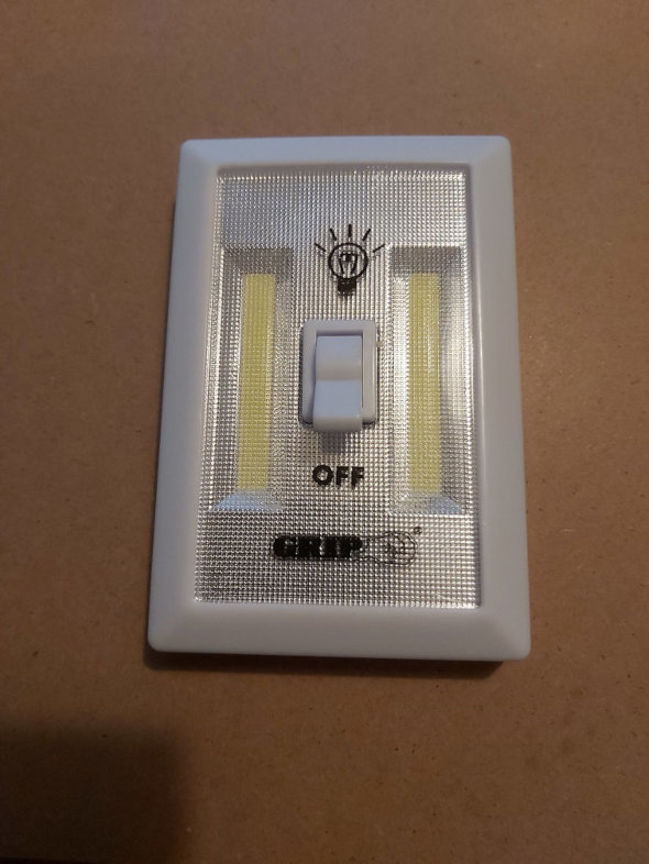 LED lamp that looks like a light switch